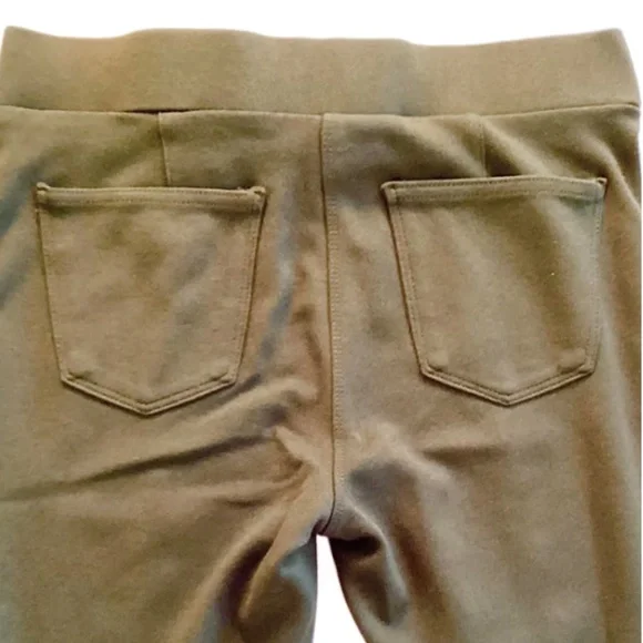 Style & Co. Womens Olive Green Stretch Pants, M - Picture 4 of 4